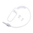thumbnail image 4 of Transparente 3.5mm Plug Vacuum Air Duct Spring Auricular Mono Auriculares, Plateado plata Sunnimix Auricular mono auricular, 4 of 8
