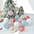thumbnail image 3 of MYG 1PC 8cm Christmas Ball Ornaments Tree Decorations for Holiday Wedding Party, 3 of 6