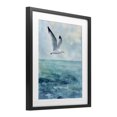 thumbnail image 2 of Stupell Industries Coastal Seagull With Black Tips Black Framed Print Under Glass, 13 x 16, by Franklyn Gregory, 2 of 8