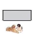 thumbnail image 1 of Valla para mascotas, valla de aislamiento, valla protectora transparente para ventanas/balcones, red de aislamiento plegable portátil, valla práctica para perros, 180*72 cm, 1 of 4