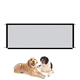 thumbnail image 1 of Valla para mascotas, valla de aislamiento, valla de seguridad transparente para ventanas/balcones, red de aislamiento plegable portátil, valla práctica para perros, 110 x 72 cm, 1 of 4