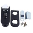 thumbnail image 1 of Combination Cabinet Lock Resettable 3 Digit Mechanical Password Lock for Drawers Wardrobes Movable Cabinet Installation, 1 of 5