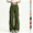 Army Green, variant on Asgosdo Sweatpants for Teen Girls High Waisted Wide Leg Color Block Trackpants Casual Baggy Fall Pants with Pockets Size 5-15Y