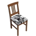 thumbnail image 1 of Bingfone Capybara Riding Bicycle for Restaurant Chair Seat Covers,Removable Washable Chair Covers Protects-Four Pieces, 1 of 7