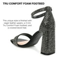 thumbnail image 3 of Journee Collection Womens Idda Tru Comfort Foam Open Toe High Block Heel Pumps, 3 of 6