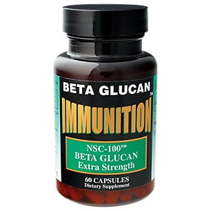 - NSC-100 Beta Glucan Extra Strength, 60 Capsules