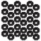 thumbnail image 1 of FENGGUIQU 200Ud Pomo De Sujeción Plástico Negro En Forma De Flor Para Equipos Con Rosca M4, 1 of 6