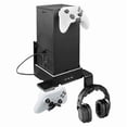 thumbnail image 3 of Wall Mount for Xbox Series X with Cooling Fan and 3 USB Port Game Controller Holder Headphone Hanger, 3 of 5