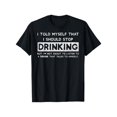 thumbnail image 1 of i Should Stop Drinking Beer Humor Tee - Funny Party Shirt - alcohol Lover Graphic Top - Cotton Casual T-Shirt, 1 of 6