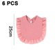 thumbnail image 2 of Baby Muslin Bandana Drool Bibs for Boys Girls Adjustable Baby Bibs Set 6PCS for Teething and Drooling Multi-Use Scarf Bibs-Pink, 2 of 4