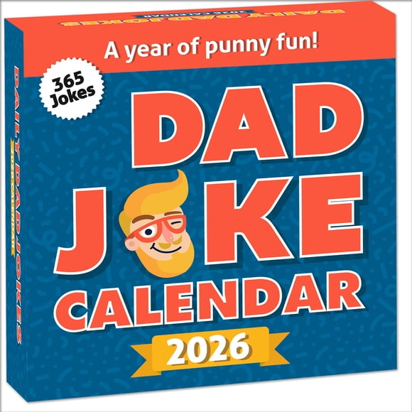 Calendario That's So Dad 2026: chistes de papá diarios 11 x 11 x 4 cm