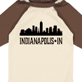 thumbnail image 4 of Inktastic Indianapolis Indiana City Skyline Boys or Girls Long Sleeve Baby Bodysuit, 4 of 5