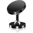 thumbnail image 1 of On-Board Bracket 360 ° Rotatable Double Rotating Shaft Heightening Magnetic Mobile Phone Bracket Magnetic Suction Cup Small and Convenient Suitable for Any Mobile Phone Model Black, 1 of 5