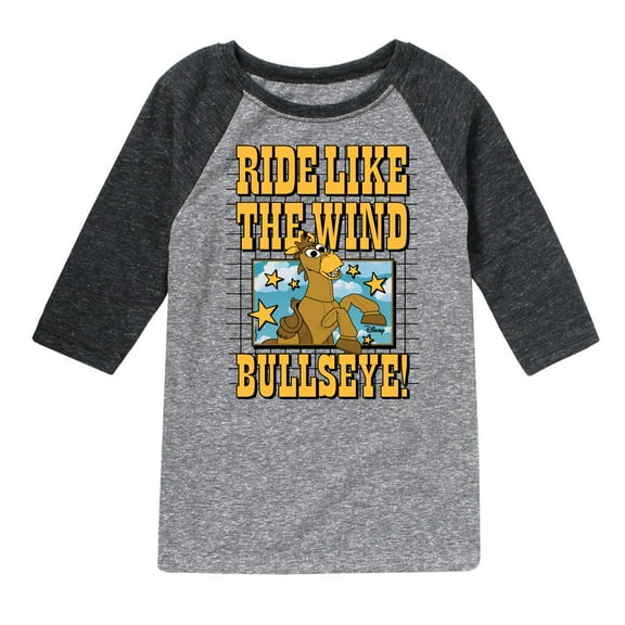 Toy Story 4 - Ride Like The Wind - Toddler & Youth Raglan Graphic T-Shirt