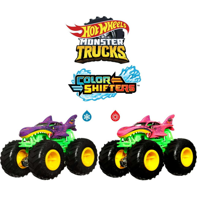 Carrinho de Brinquedo Hot Wheels  Lister - Carro Monster Truck - 1:64 -  Ring Master - Ref 57/75 5/6 - 1un - Hot Wheels - Mattel - Hot Wheels