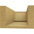 thumbnail image 4 of Ekena Millwork 6"W x 4"H x 12"L Burlington Woodgrain TimberThane Rafter Tail, Primed Tan, 4 of 6