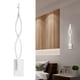 thumbnail image 1 of Lámpara de pared LED Moderna Colco de doble espiral color blanco, 1 of 8