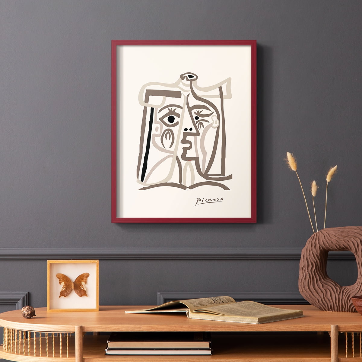 Matisse CCXXX in Solid Wood 11 x 14 Framed Print