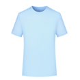 thumbnail image 1 of Cinvoph T-Shirt for Men Gym Active Stretch Tees Breathable Solid Color Workout Running Tops, 1 of 5