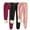 Pink, variant on Womens Sweatpants Sevevn 3PC Women's Winter Warm Solid Color Sweatpants Sherpa Lined Jogger Fleece Pants