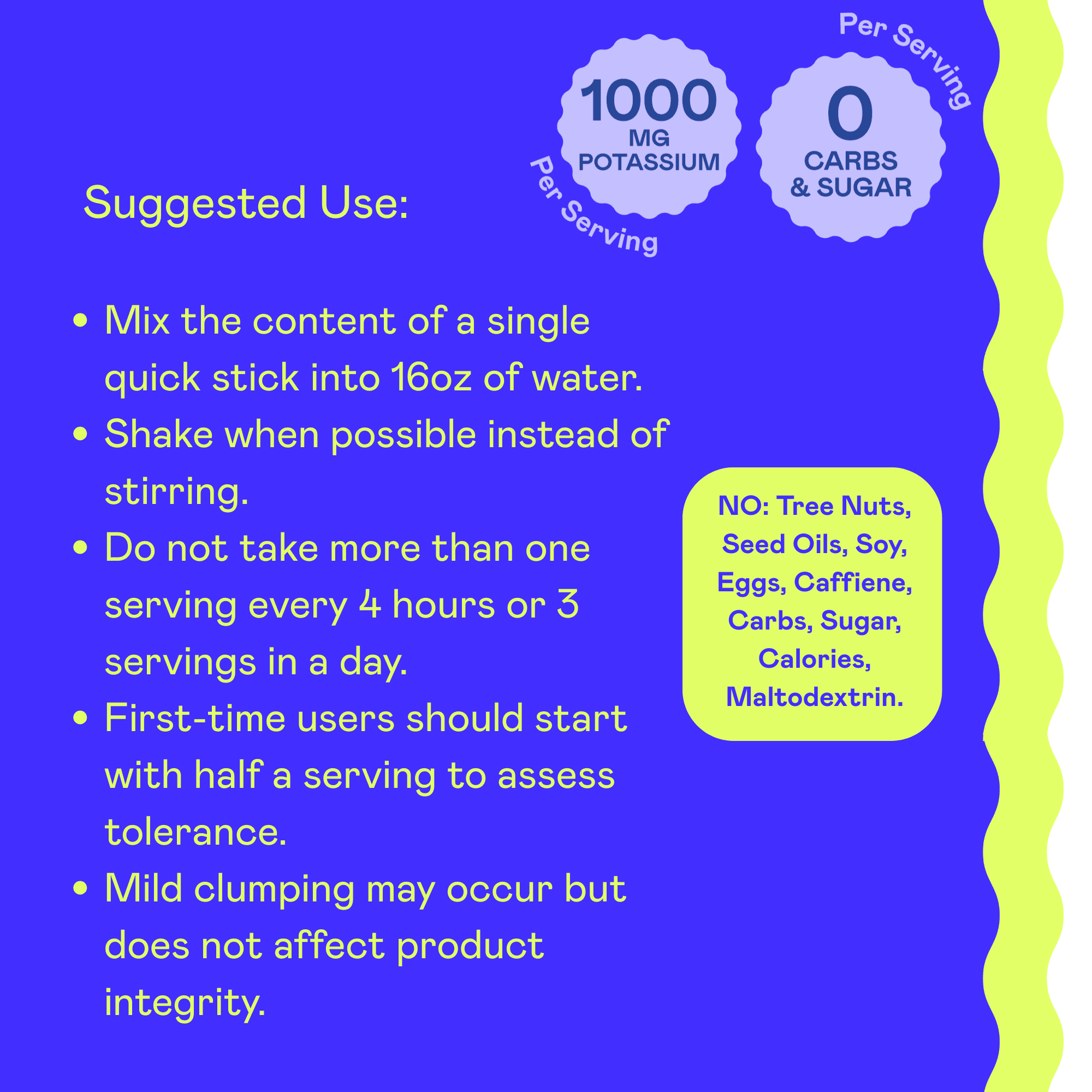 Hi-Lyte Keto & Performance | K1000 Electrolytes Quick Sticks | Blue Raspberry