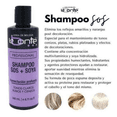 thumbnail image 3 of Kit para el cuidado del cabello Labonte Shampoo y vitamina para tonos rubios con soya, 3 of 3