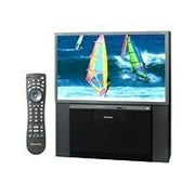 Panasonic PT-56WX51 - 56" Diagonal Class CinemaVision rear projection TV (CRT) - 1080i - gray