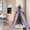 Purple, variant on Large Burgundy Christmas Bow Tree Topper - 1.6x6.6FT Sheer Fabric Bow with Long Tails for Xmas Tree, Mantle, Wall & Holiday Decor, Elegant Festive Decoration