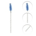 thumbnail image 3 of Unique Bargains 50 Pcs Lightweight Eyebrow Brushes for Business Travel Blue Nylon Plastic, 3 of 5
