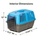 thumbnail image 4 of Transportín para mascotas MidWest Homes para mascotas con lados rígidos, azul, 4 of 5