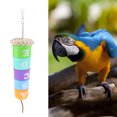 thumbnail image 1 of Plástico de Pájaro de material acero Inoxidable para Alimenta de Envase de Comida de Consumición Colgante de Comida de Cuenco de Taza Colco Pájaro forrajeo de juguete, 1 of 8