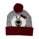 thumbnail image 2 of Uuiauoio LED Christmas Hat with Santa Claus Design Knitted Beanie Warm Ear Protection Winter Fashion Holiday Wear Festive Party Accessory and Seasonal Celebration, Holiday Party Supplies, 2 of 6