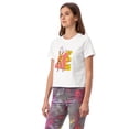 thumbnail image 4 of Jordache Vintage Women's Carla 'Goodbye Girls' Boxy Crewneck Graphic T-Shirt, 4 of 5