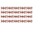 thumbnail image 4 of Tornillos prisioneros, 20 juegos de remaches de latón, sujetadores de cabeza redonda anti, accesorios para equipaje, solución innovadora, 4 of 9
