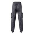 thumbnail image 3 of Eashery Cargo Pants Trousers Big Outdoor Fashion Casual Jogger Pants Men Cargo Pants (Grey,L), 3 of 5