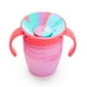 thumbnail image 2 of Entrenador Munchkin Miracle 360 de Sippy Cup, 200 ml, con asas, color rosa, 2 of 4