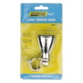 thumbnail image 5 of Seachoice Large Stainless Steel Turning Knob, Fits Destroyer Wheels, Black Plastic Knob Cap, 5 of 5