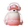 thumbnail image 1 of Botella de agua para niños Strade Fareast Limited 22oz rosa fácil de limpiar gran capacidad, 1 of 8