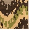 thumbnail image 3 of Claremont Aztec Brown/Green Rug, Multiple Sizes, 3 of 6
