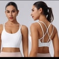 thumbnail image 5 of Levmjia Women Plus Size Sports Bra Wireless Adjustable Straps High Impact Support Breathable Nylon Yoga Workout Activewear S-XXL Black 1PC, 5 of 5