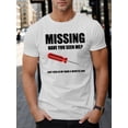 thumbnail image 1 of Camiseta informal de manga corta para hombre con estampado geométrico, estilo veraniego, de algodón transpirable, cuello redondo y lavable a máquina. Ideal para el verano., 1 of 4