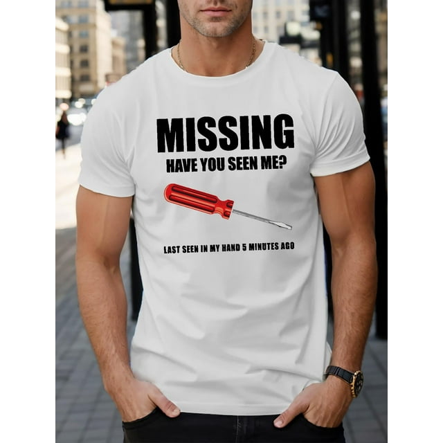 Camiseta informal de manga corta para hombre con estampado geométrico, estilo veraniego, de algodón transpirable, cuello redondo y lavable a máquina. Ideal para el verano.