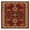 Red Cream, variant on Rugsotic Carpets Hand Tufted Wool Eco-Friendly 6'x6' Area Rugs Round Red Cream Oriental High Pile Thick Handmade Anti Skid Indoor Rug for Living Room, Bedroom K00535