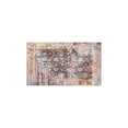 thumbnail image 2 of 2 Piece Bohemian Light Pink Ethnic Rug Rug Kitchen Rug Set, Decor Kitchen Rugs, Absorbent Non-Slip Washable Floor Mats, Home Indoor Runner Rugs 17"x47"+17"x30", 2 of 7