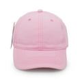 thumbnail image 2 of Baseball Cap, Washed Cotton Adjustable Sport Outdoor Sun Cap Unisex Hip hop Casual Hat Snapback Cap Pink, 2 of 6