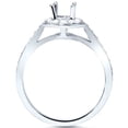thumbnail image 4 of Pompeii 1/3ct Halo Diamond Engagement Ring Setting 14K White Gold Semi Mount (G/H,SI1-SI2), 4 of 4