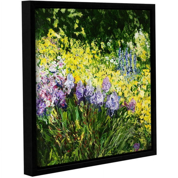 ArtWall Allan Friedlander "Sunshine Blossoms" Gallery-wrapped Floater-framed Canvas