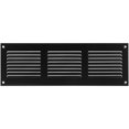 thumbnail image 1 of Air Register Cover Grille Ozo Brothers, color negro, 12 x 4 pulgadas, 1 of 7