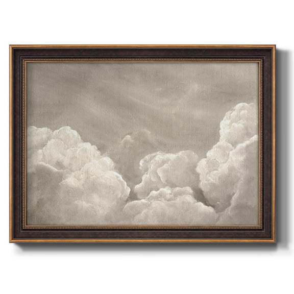 Painted Clouds II Premium Framed Canvas- Ready to Hang