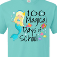 thumbnail image 4 of Inktastic 100 Magical Days of School with Blue Mermaid and Fish T-Shirt, 4 of 5